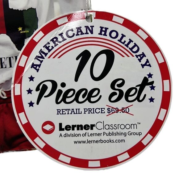 Home School Books Lerner Classroom American Holiday's Bundle 10 Piece Set NEW - Picture 4 of 7
